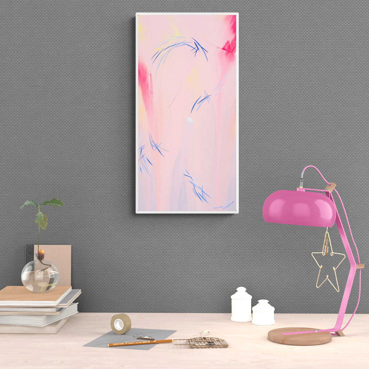 beautiful abstract art for your office from Orange County artist Michael Carini of Carini Arts