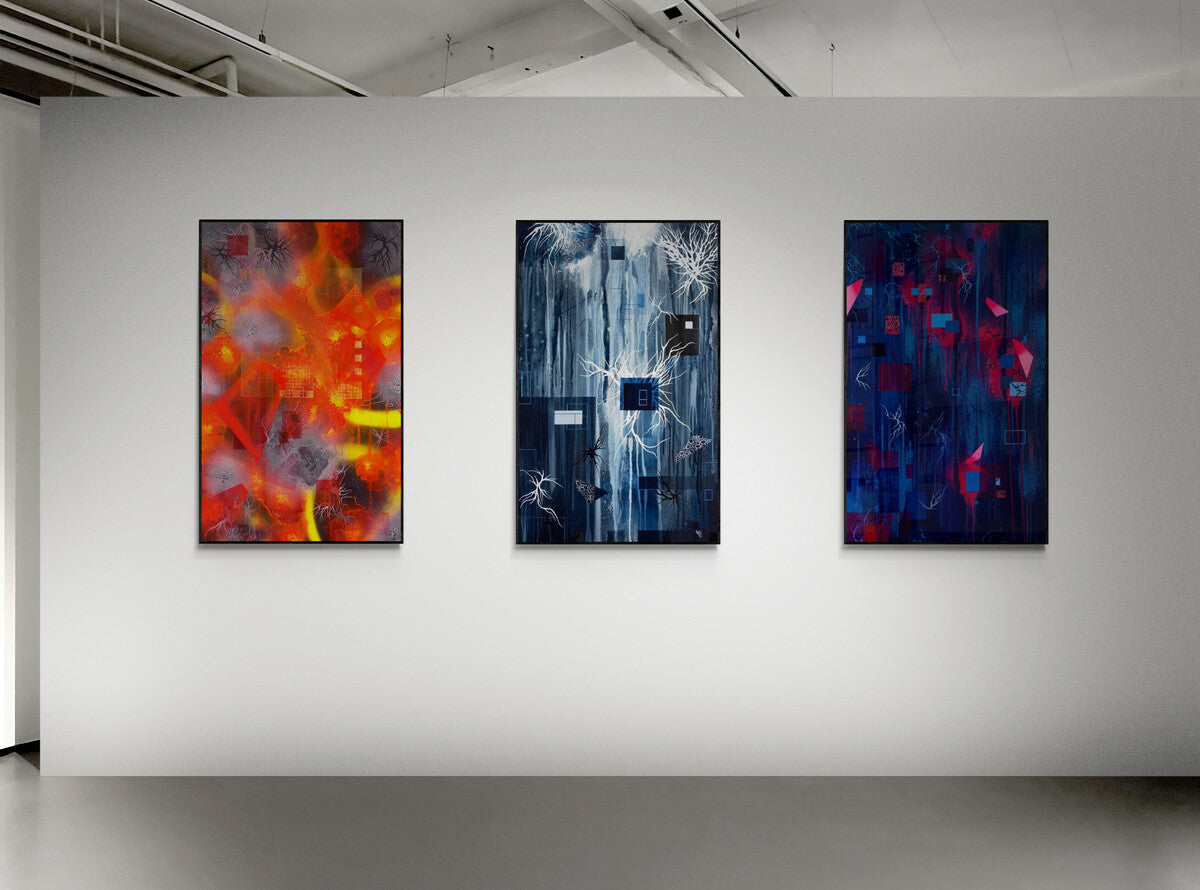 Laguna Hills contemporary fine art by gallery artist Michael Carini of Carini Arts