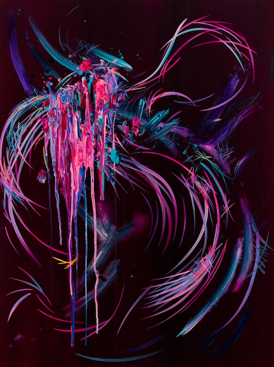 La Jolla contemporary fine art and abstract paintings by Michael Carini of Carini Arts
