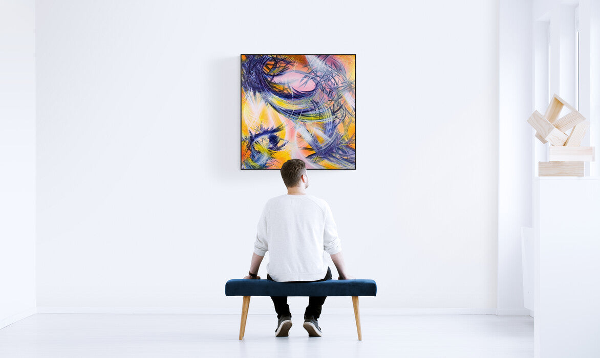 La Jolla contemporary abstract art by gallery artist Michael Carini of Carini Arts