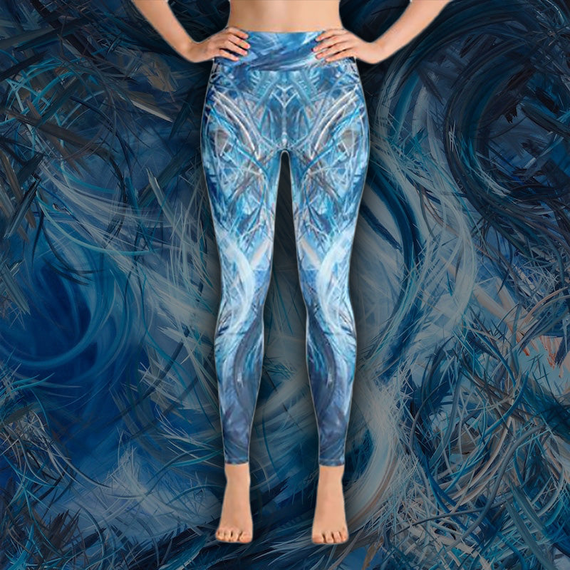 Consumption Of The White Whale (Ahadevale) Leggings - Carini Arts