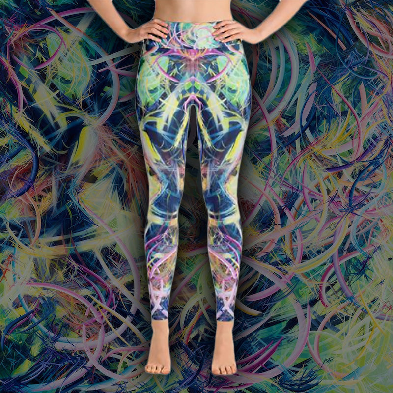 The Day Pandora Set Me Free (Misteriora) Leggings - Carini Arts