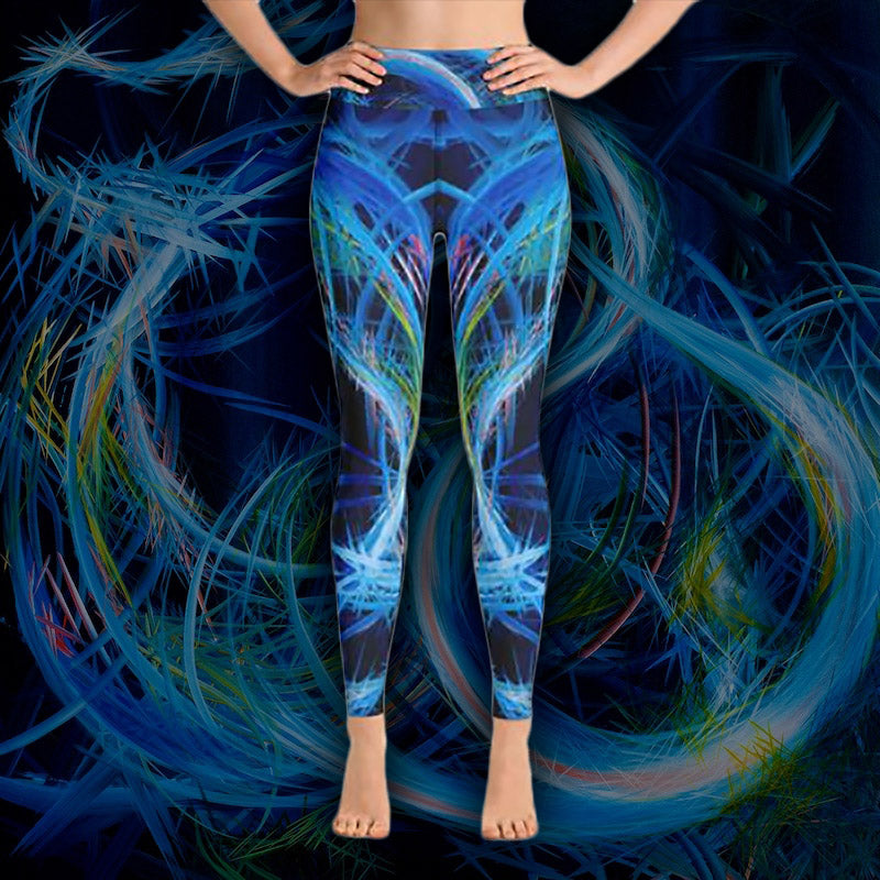 Just Floating On The Tears (Flears) Leggings - Carini Arts