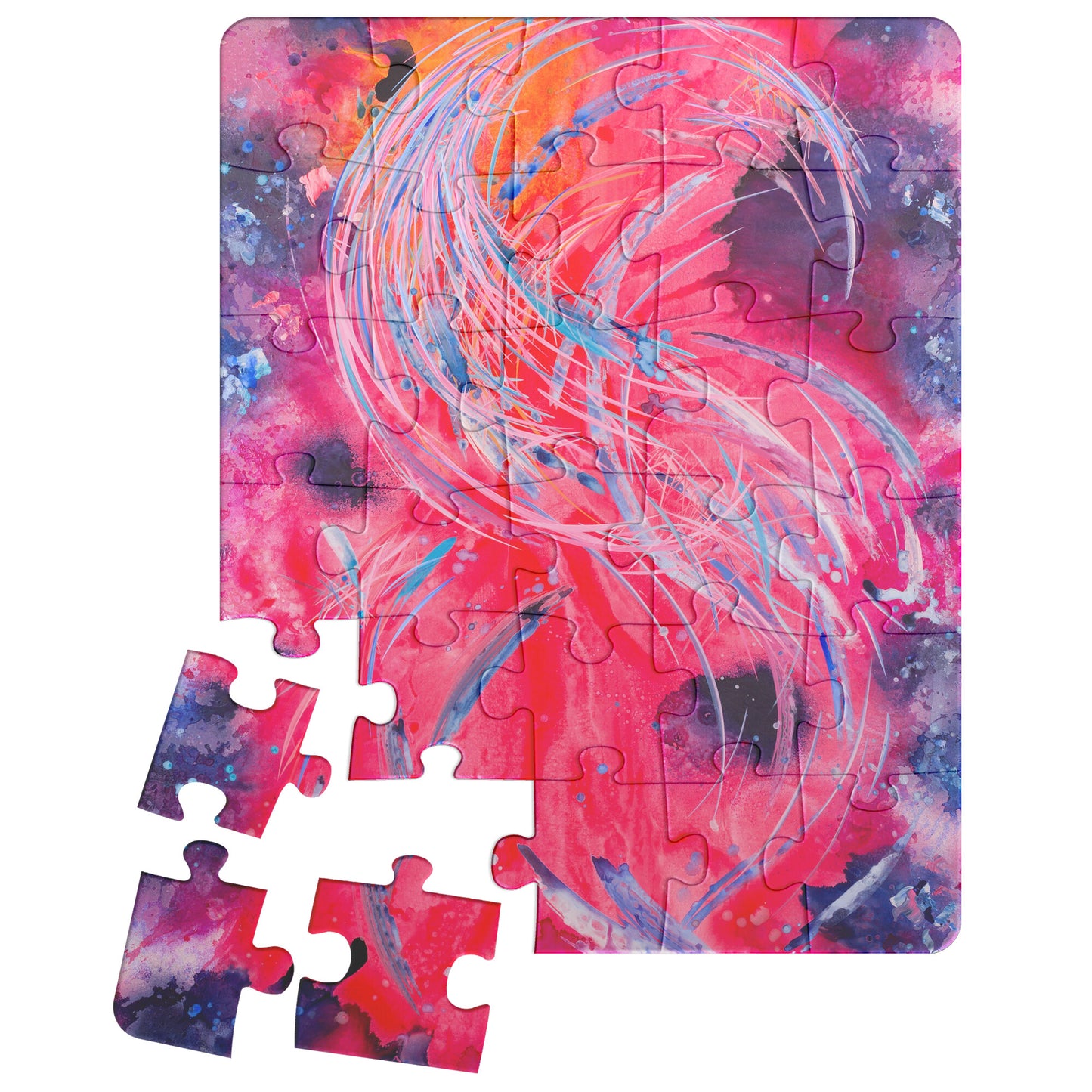 As The Caged Bird Sings Puzzle - Carini Arts