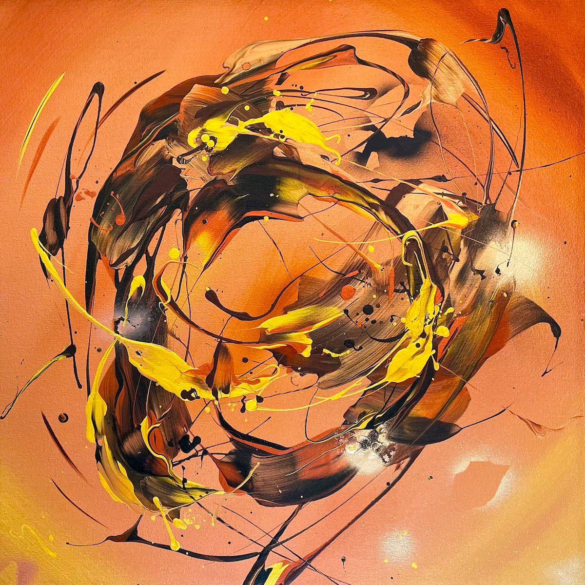 Michael Carini abstract art homage to Soundgarden and Chris Cornell