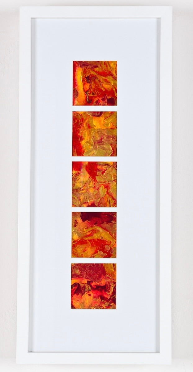 fire themed art by Michael Carini