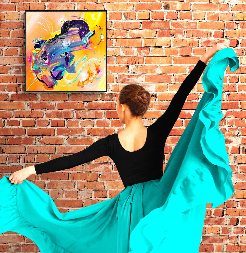 super expressive paintings for sale by Michael Carini