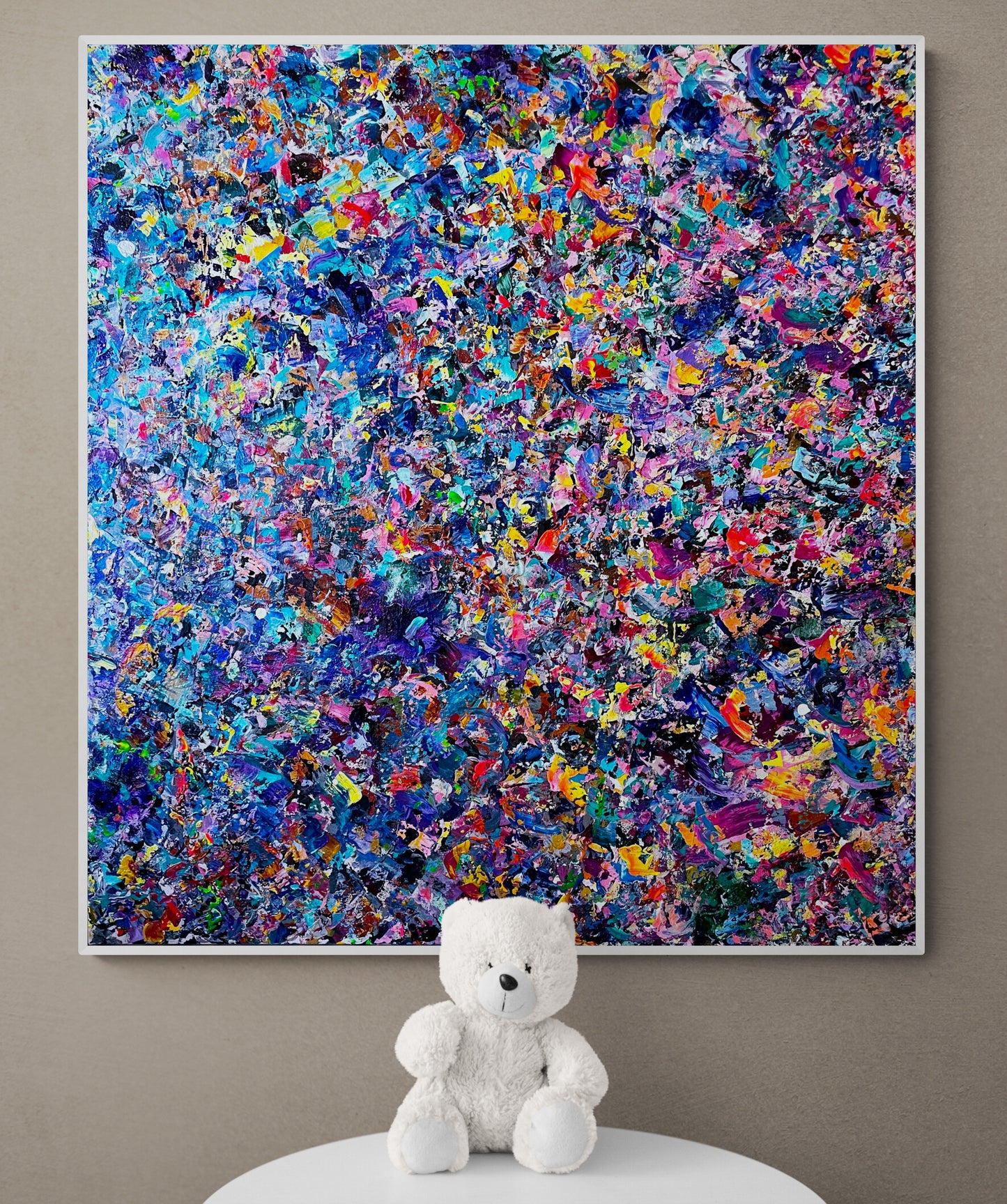 beautiful process art by San Diego artist Michael Carini