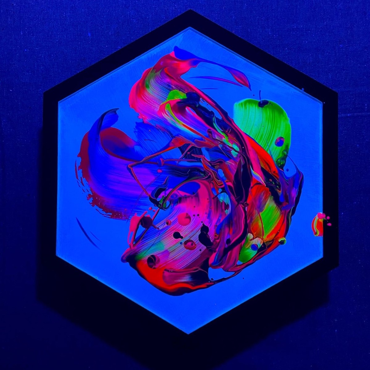 Bold and unique art by festival artist Michael Carini from San Diego, CA