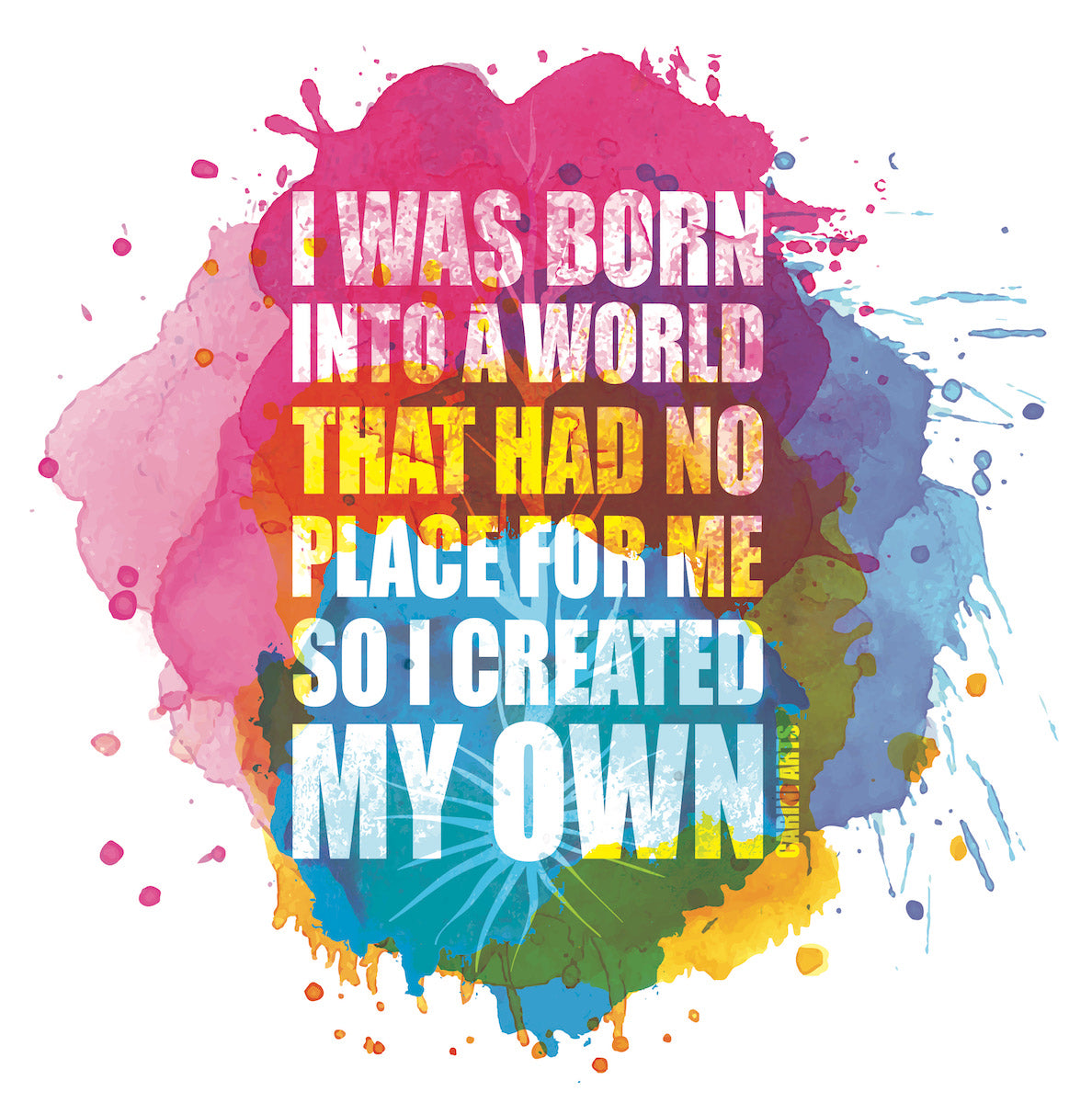 inspirational quotes from the art journal of the Acrylic Alchemist, San Diego artist Michael Carini of Carini Arts