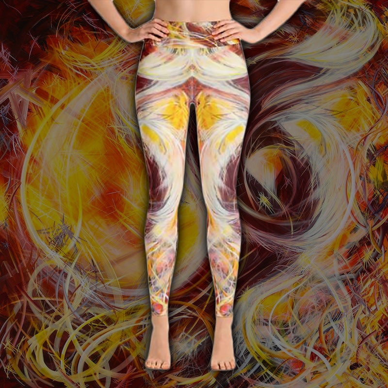 Reconstruction Of The Chimera (Zachericle) Leggings - Carini Arts