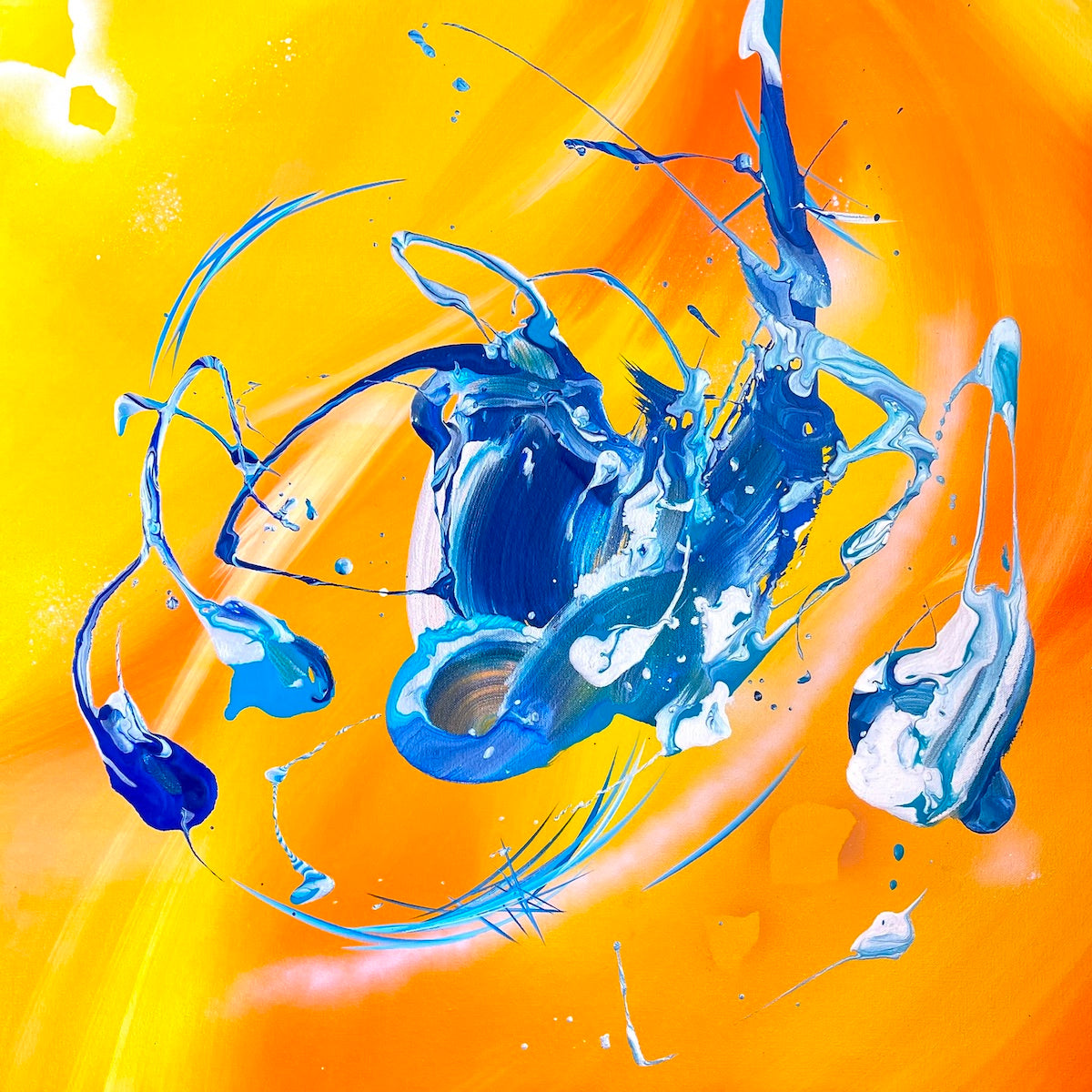beautiful expressive abstract art