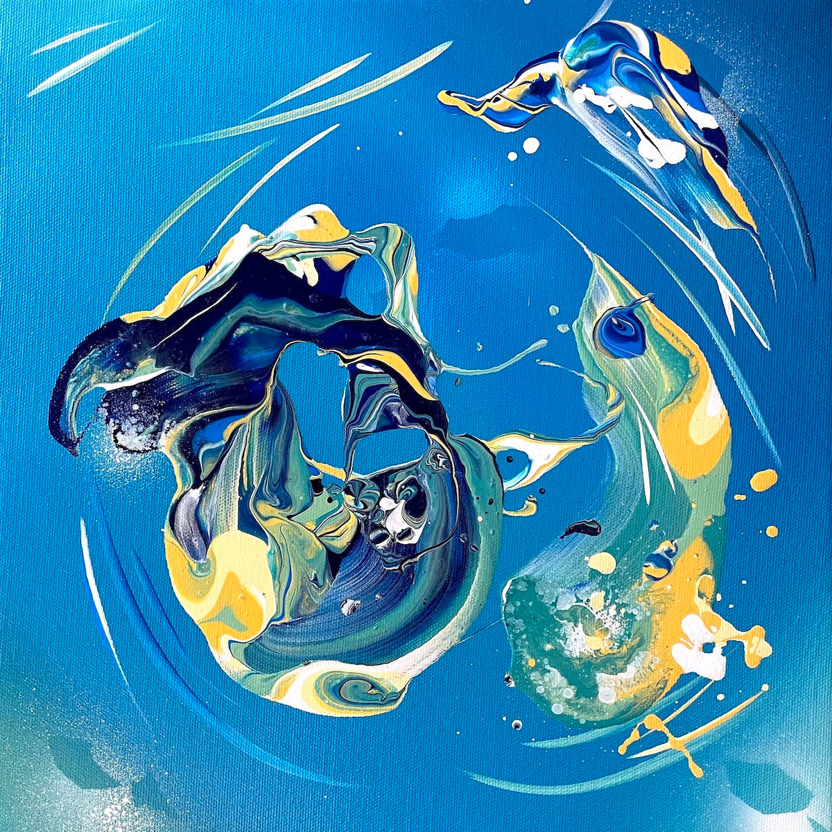 beautiful contemporary abstract art by Michael Carini