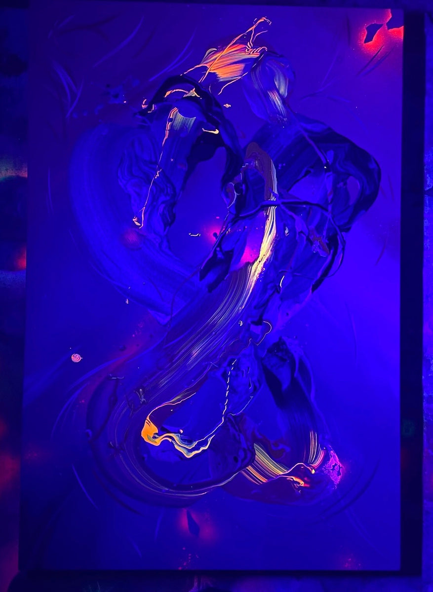 beautiful expressive art promoting healing and diving into mental health awareness