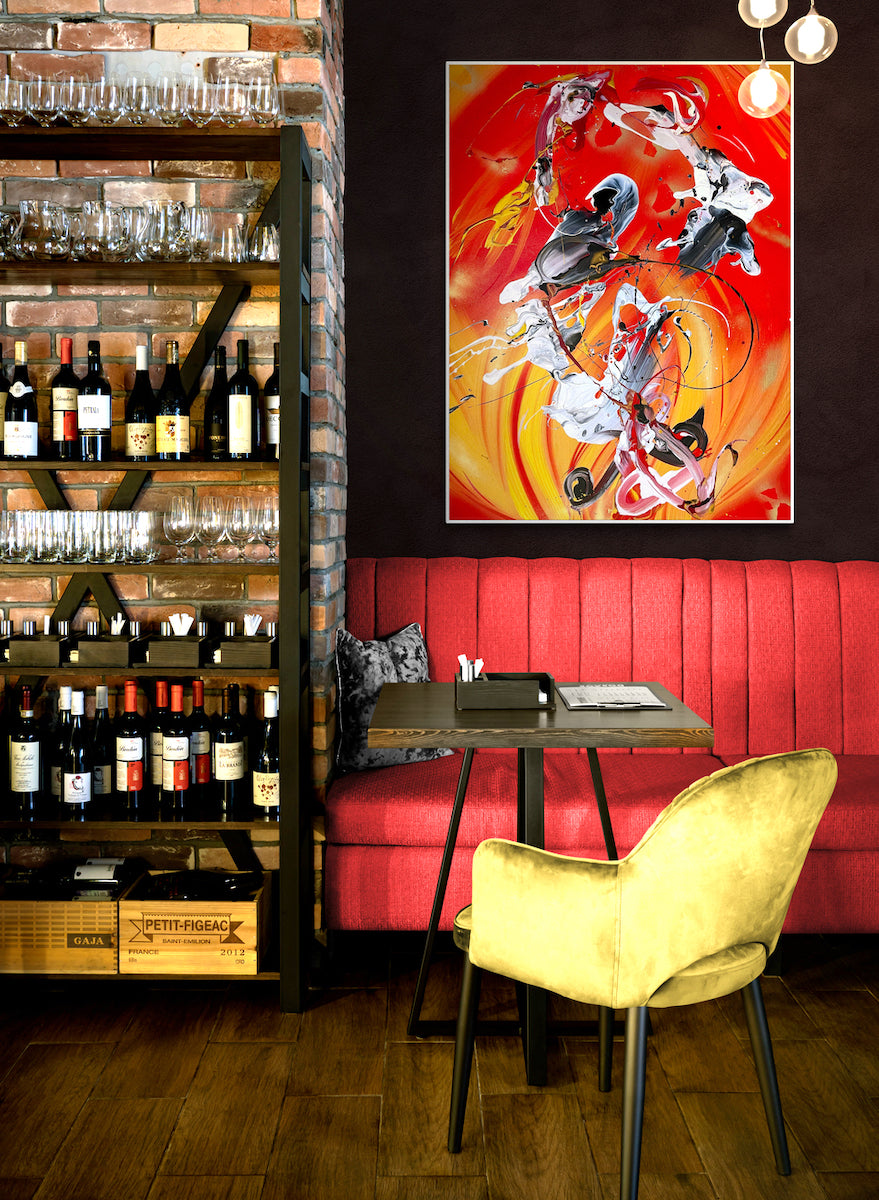 Beautiful art for any room by San Diego contemporary artist Michael Carini