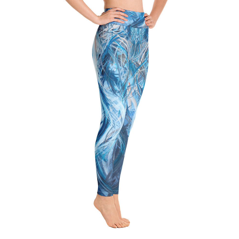Consumption Of The White Whale (Ahadevale) Leggings - Carini Arts