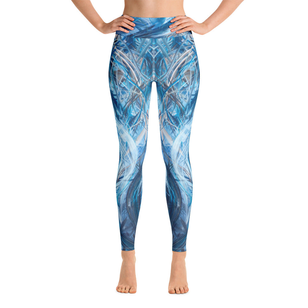 Consumption Of The White Whale (Ahadevale) Leggings - Carini Arts