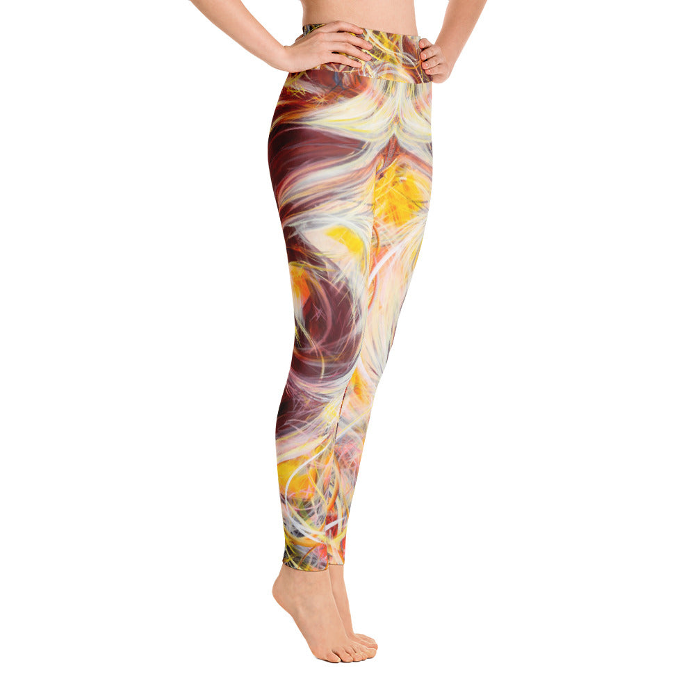 Reconstruction Of The Chimera (Zachericle) Leggings - Carini Arts