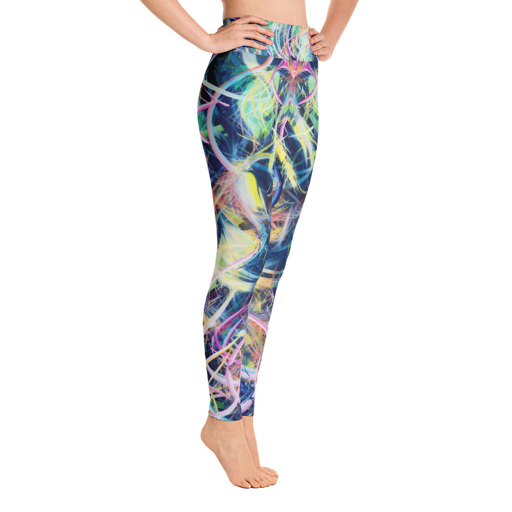 The Day Pandora Set Me Free (Misteriora) Leggings - Carini Arts