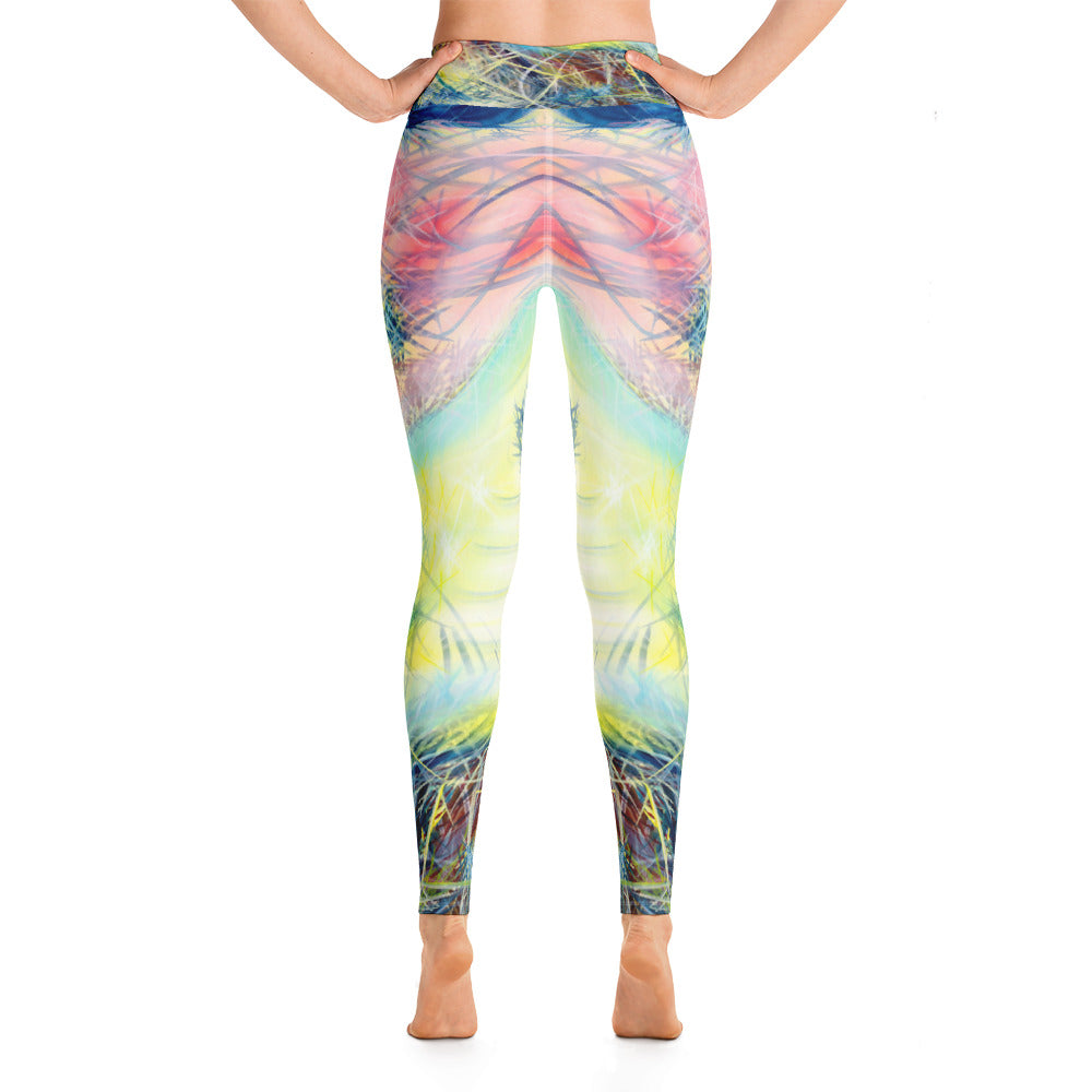 Getting Back To Where I've Never Been (Coeurd'aleuer) Leggings - Carini Arts
