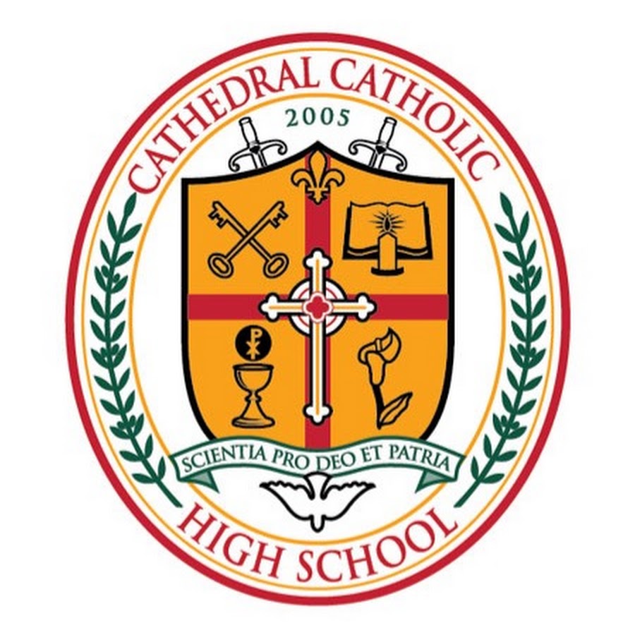 Michael Carini speaks at Cathedral Catholic High School for Career Day 