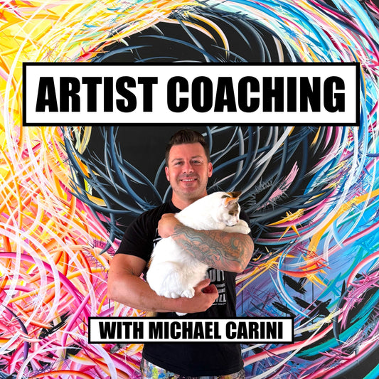 Michael Carini offers artist coaching sessions for artists looking to grow their art careers