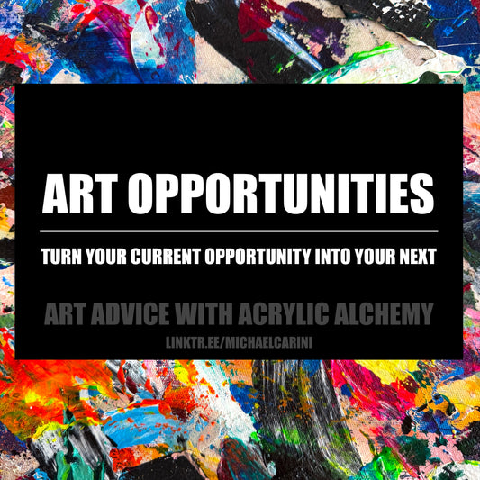 Michael Carini provides candid support for artists absolutely free