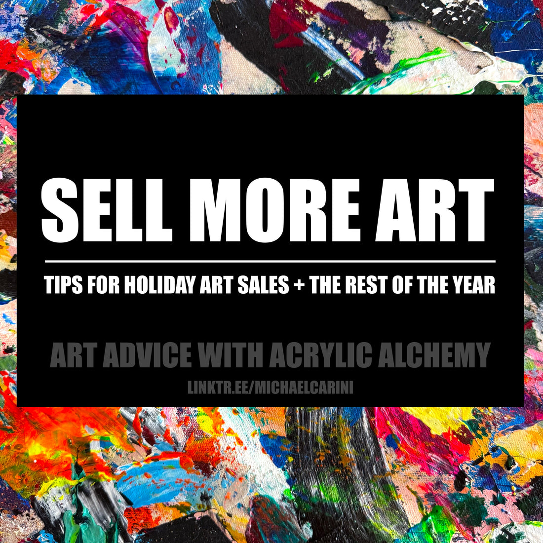 How to sell more art around the holidays, and the rest of the year too.