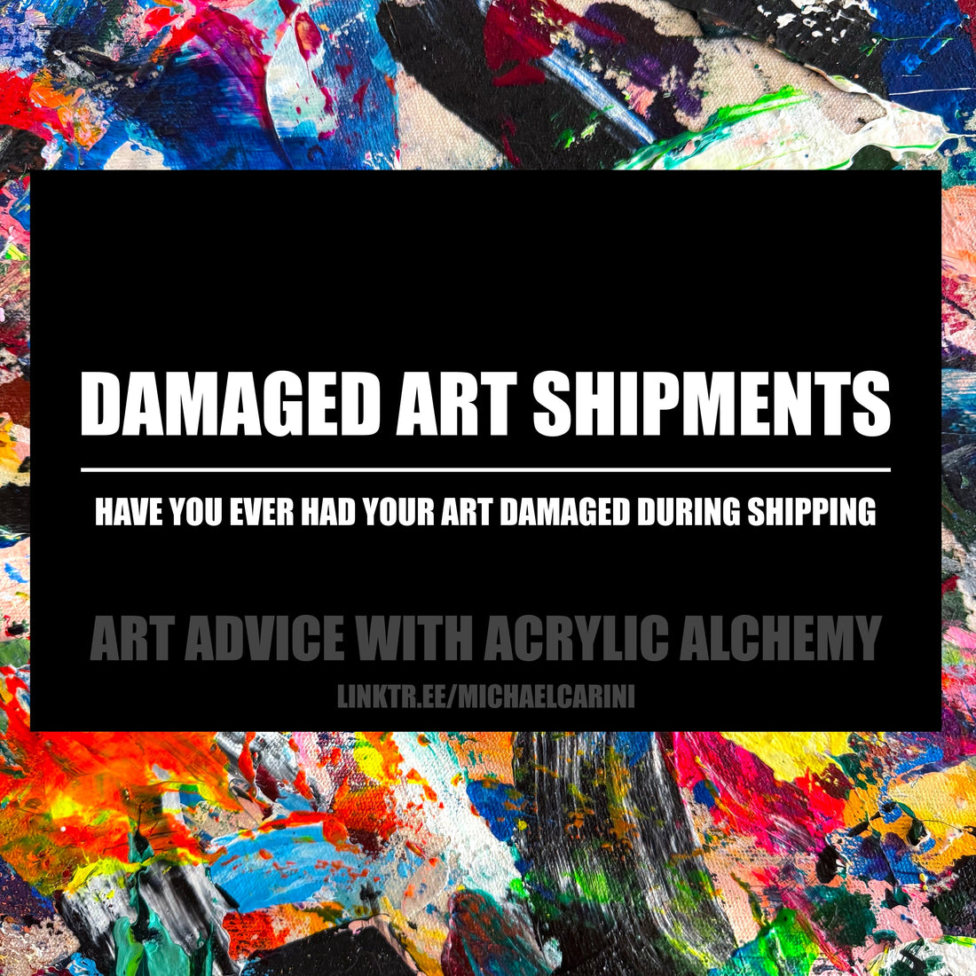 artwork damaged during shipment from gallery