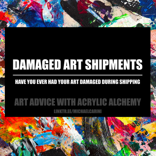 artwork damaged during shipment from gallery