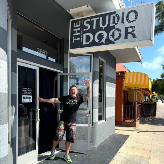 Michael Carini at The Studio Door in fabulous Hillcrest