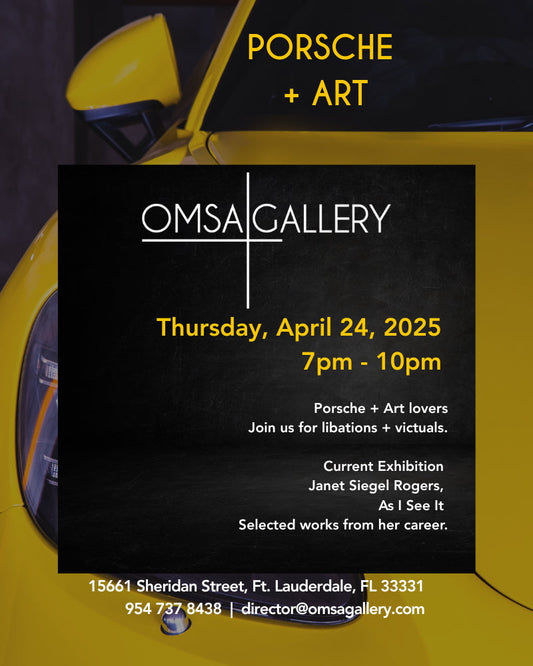 Porsche + Art at OMSA