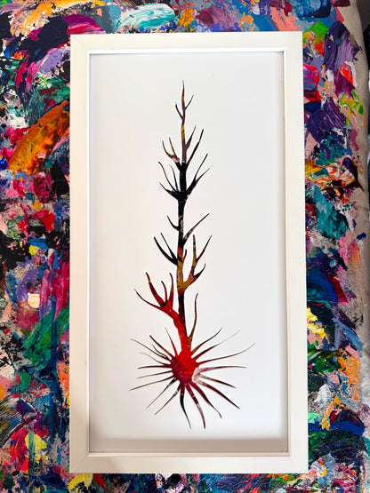 Neuron art and neurology based artwork inspired by traumatic brain injury. Art for doctors offices and hospitals. The perfect art for a neurology department. Art focused on healing and navigating trauma. Interior design and decor in Santa Fe.
