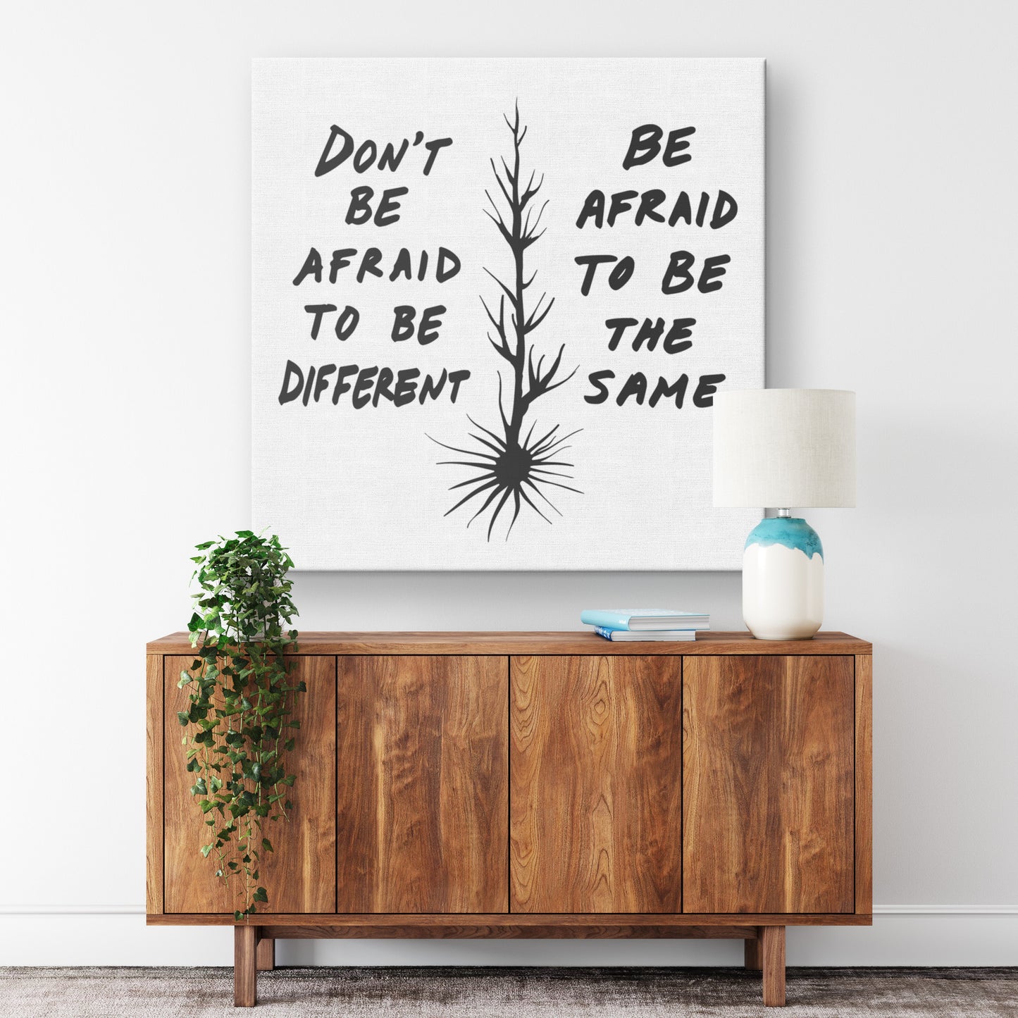 motivational quote canvases from Michael Carini and Carini Arts