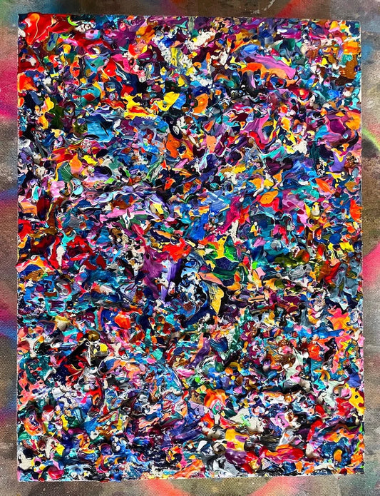 Valuable abstract art by artist Michael Carini. Exquisite interior design and decor in Miami.