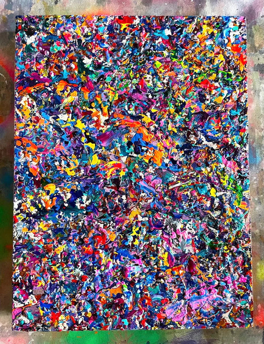 Valuable abstract art by artist Michael Carini. Exquisite interior design and decor in Carlsbad.