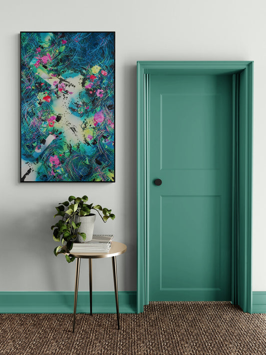 La Quinta contemporary fine art by abstract painter Michael Carini of Carini Arts