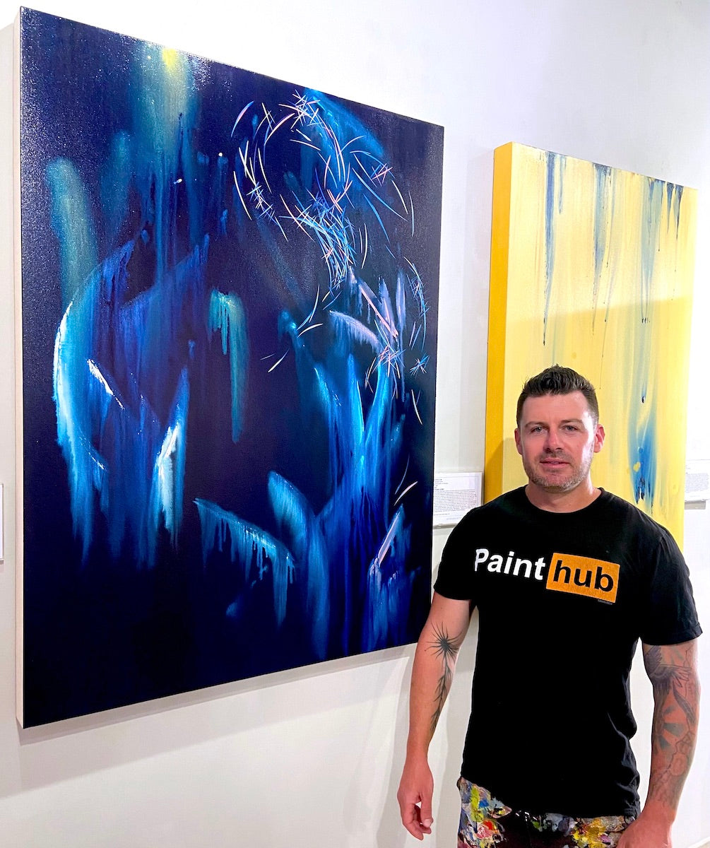 Michael Carini has some stunning and breathtaking abstract art for you
