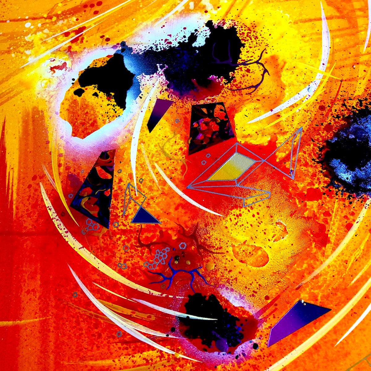 luxury abstract art for sale from Michael Carini