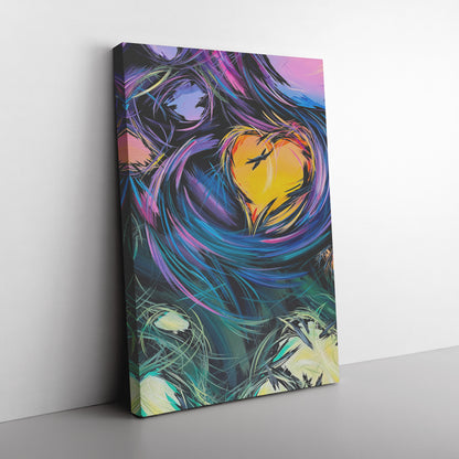 Limited Time Canvas Print: Is It Time For Me To Leave This World (Am I Really Even Still Here) Canvas Print