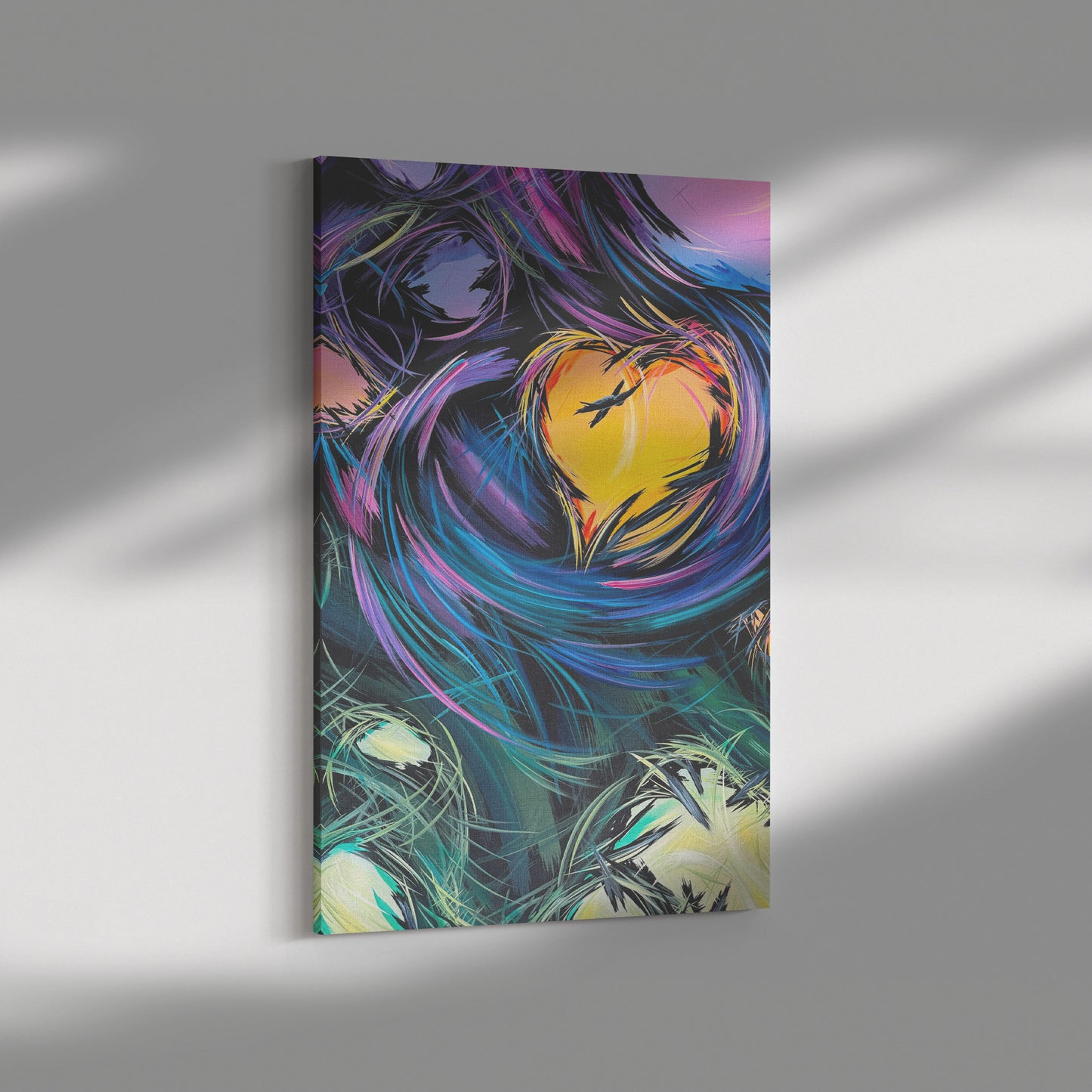 Limited Time Canvas Print: Is It Time For Me To Leave This World (Am I Really Even Still Here) Canvas Print