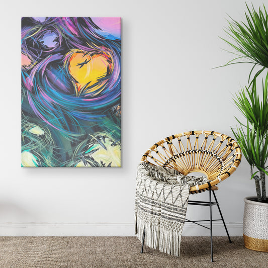 Limited Time Canvas Print: Is It Time For Me To Leave This World (Am I Really Even Still Here) Canvas Print