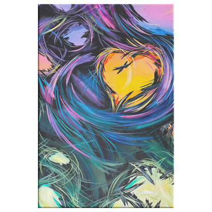 Limited Time Canvas Print: Is It Time For Me To Leave This World (Am I Really Even Still Here) Canvas Print