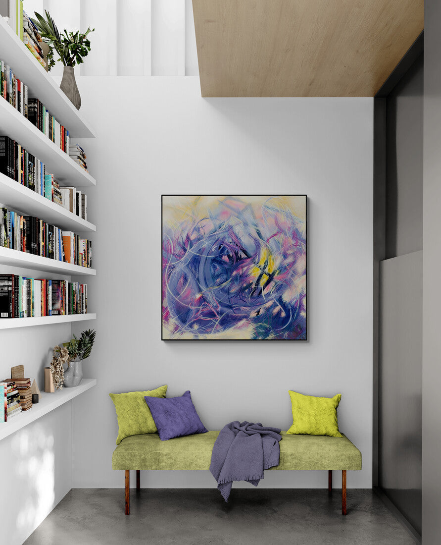 luxury contemporary fine art in La Jolla by gallery artist Michael Carini of Carini Arts