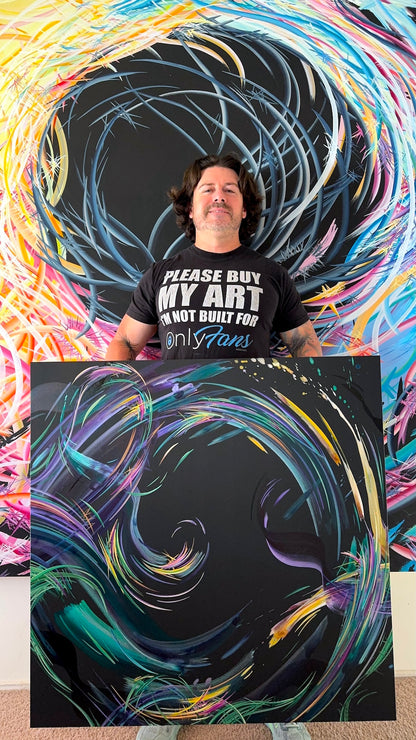 Original abstract and contemporary art by San Diego artist Michael Carini. Art and decor in La Jolla, Coronado, Carlsbad, Del Mar, Carmel Valley, and Carlsbad.