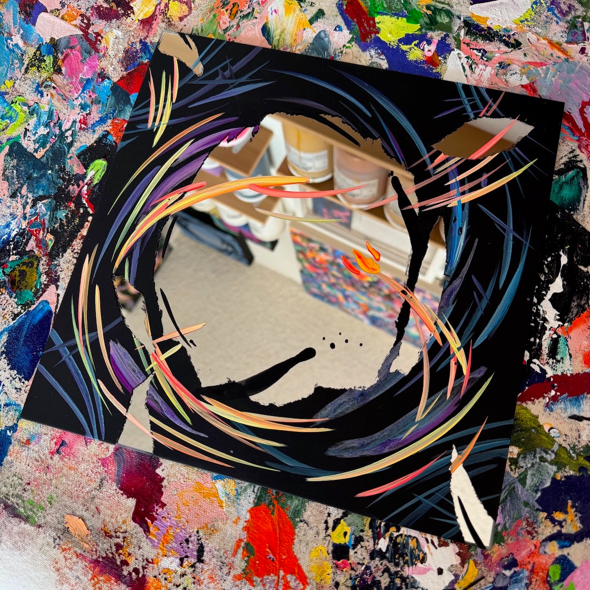 The best abstract art by contemporary artist Michael Carini of Carini Arts in Beverly Hills.