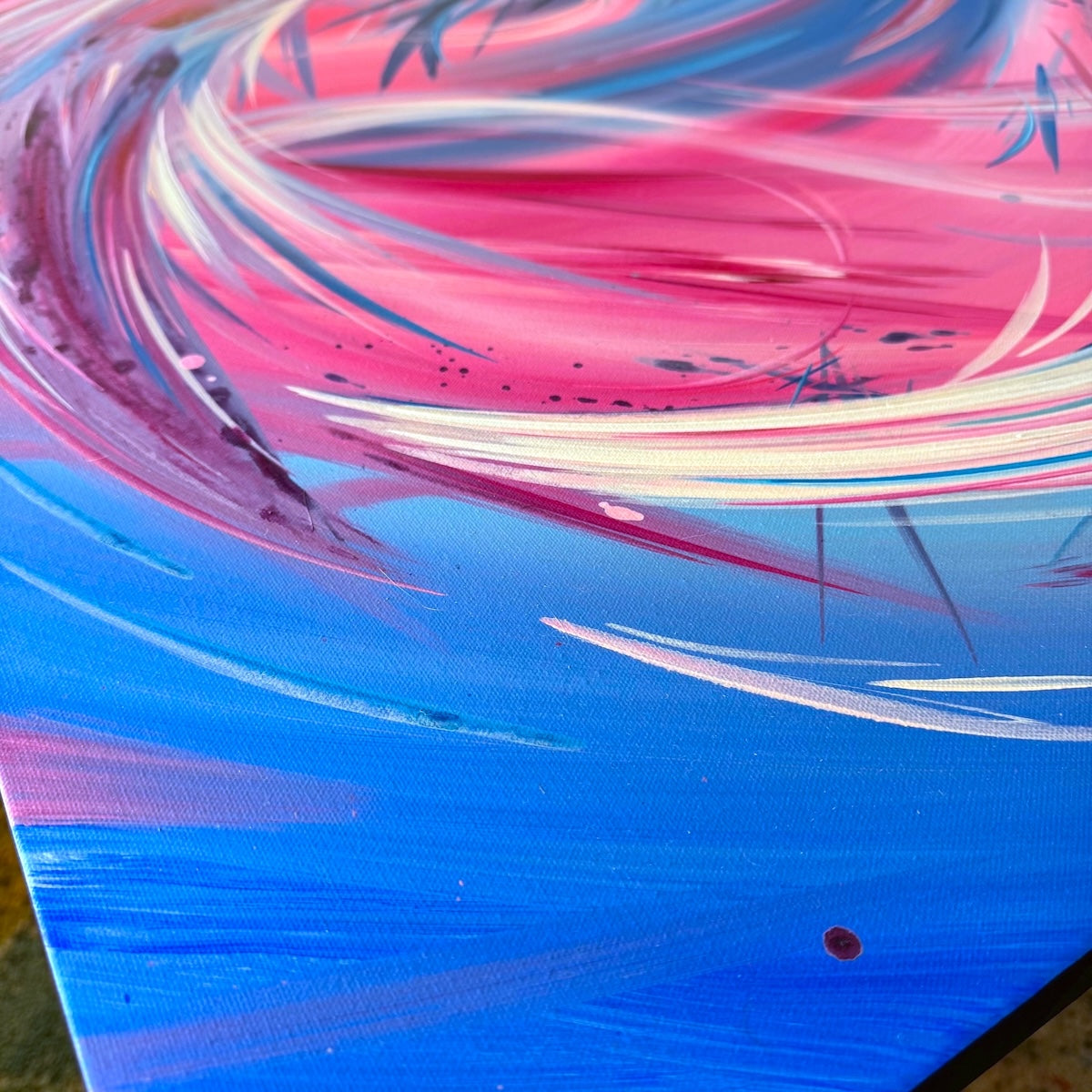 Michael Carini's unique abstract artwork will blow your mind. Artwork by contemporary artist in Southern California.