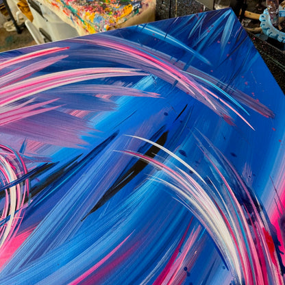 Michael Carini's unique abstract artwork will blow your mind. Artwork by contemporary artist in Encinitas.