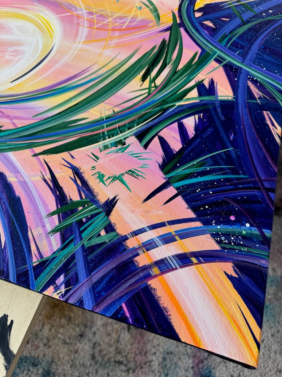 Stunning abstract art and acrylic paintings by must know artist Michael Carini of Carini Arts. Art you must invest in from rising artists in Coronado.