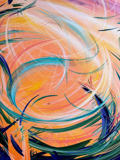 Stunning abstract art and acrylic paintings by must know artist Michael Carini of Carini Arts. Art you must invest in from rising artists in Carlsbad.